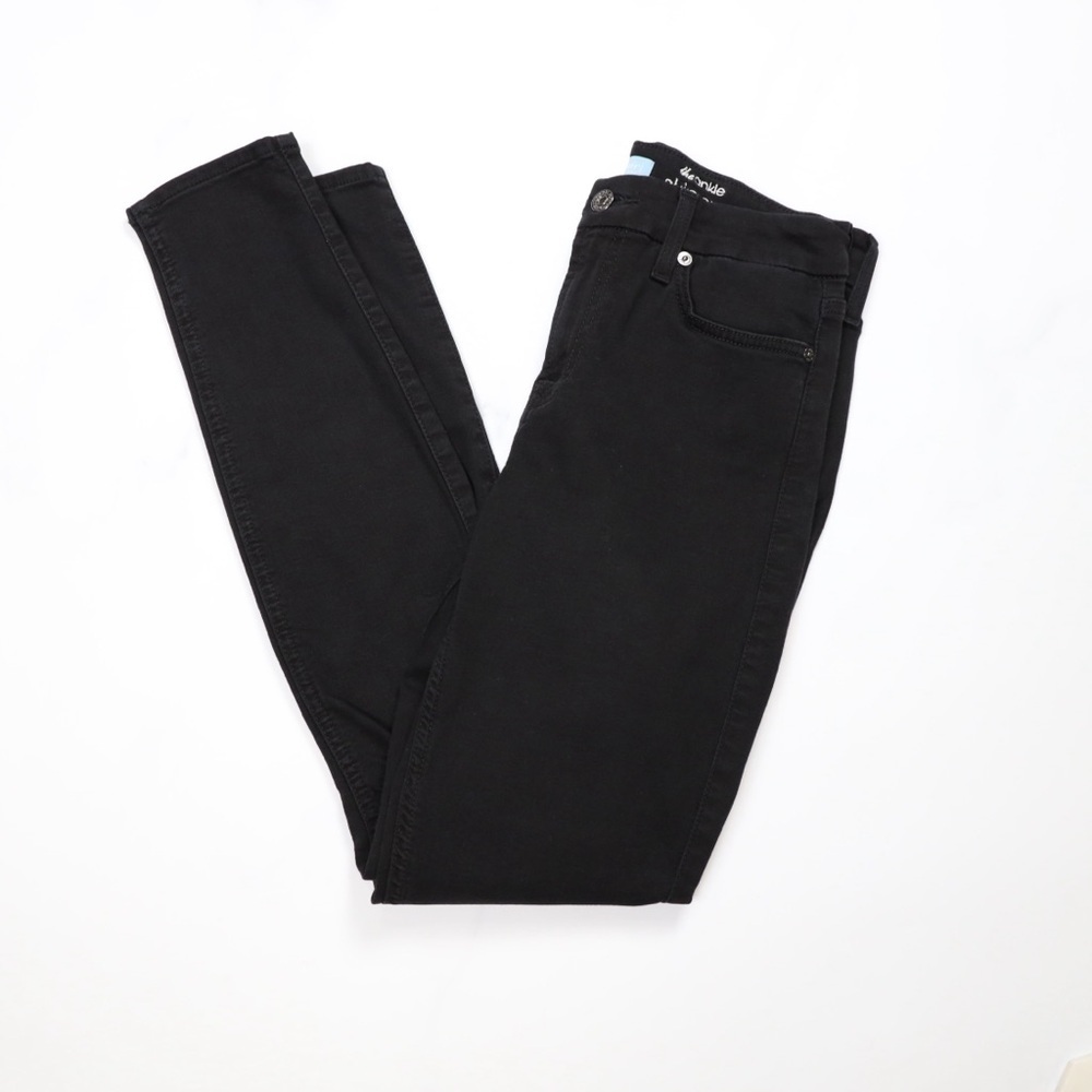 7 For all mankind “The Ankle Skinny” Black Skinny Jeans